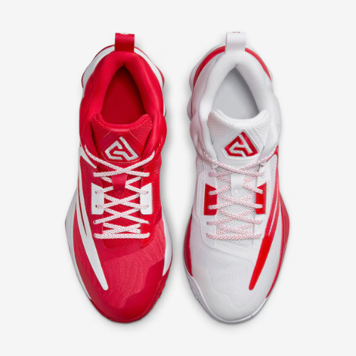 Tênis Nike Giannis Immortality 3 - Vermelho - Branco