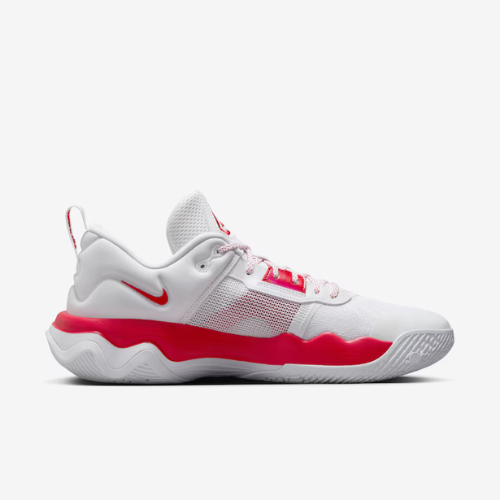 Tênis Nike Giannis Immortality 3 - Vermelho - Branco