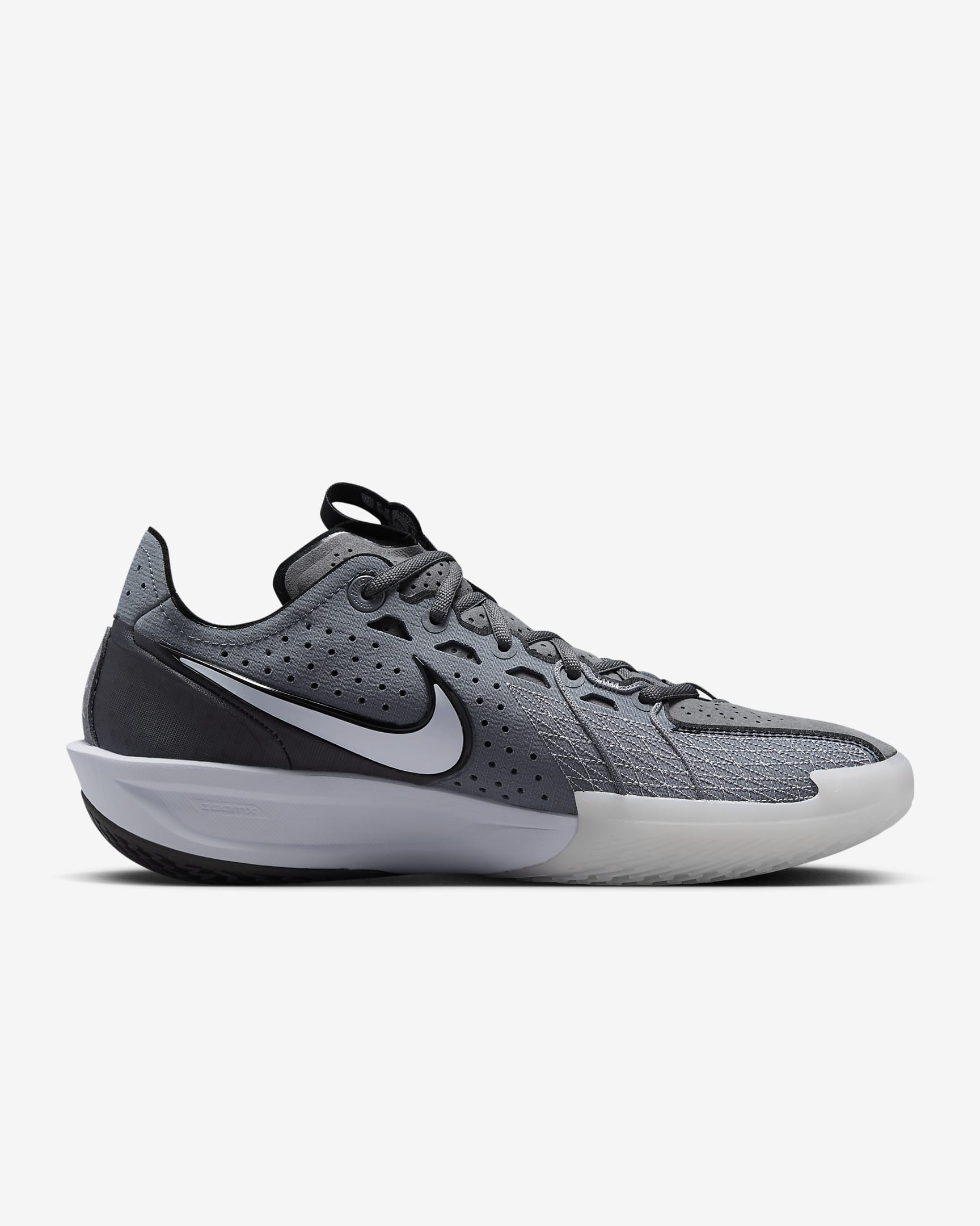 Tênis Nike G.T. Cut 3 - White Gray with Black