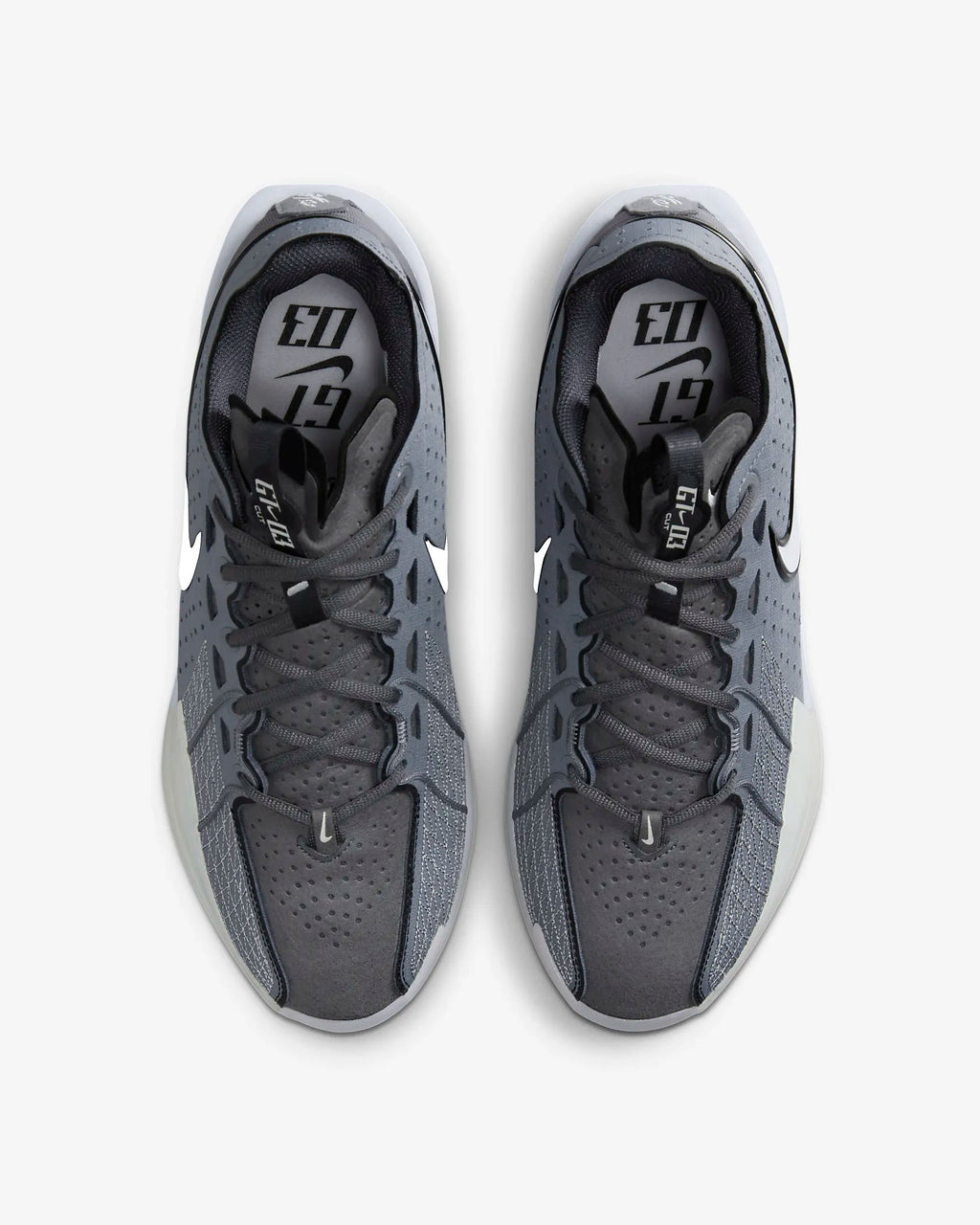Tênis Nike G.T. Cut 3 - White Gray with Black