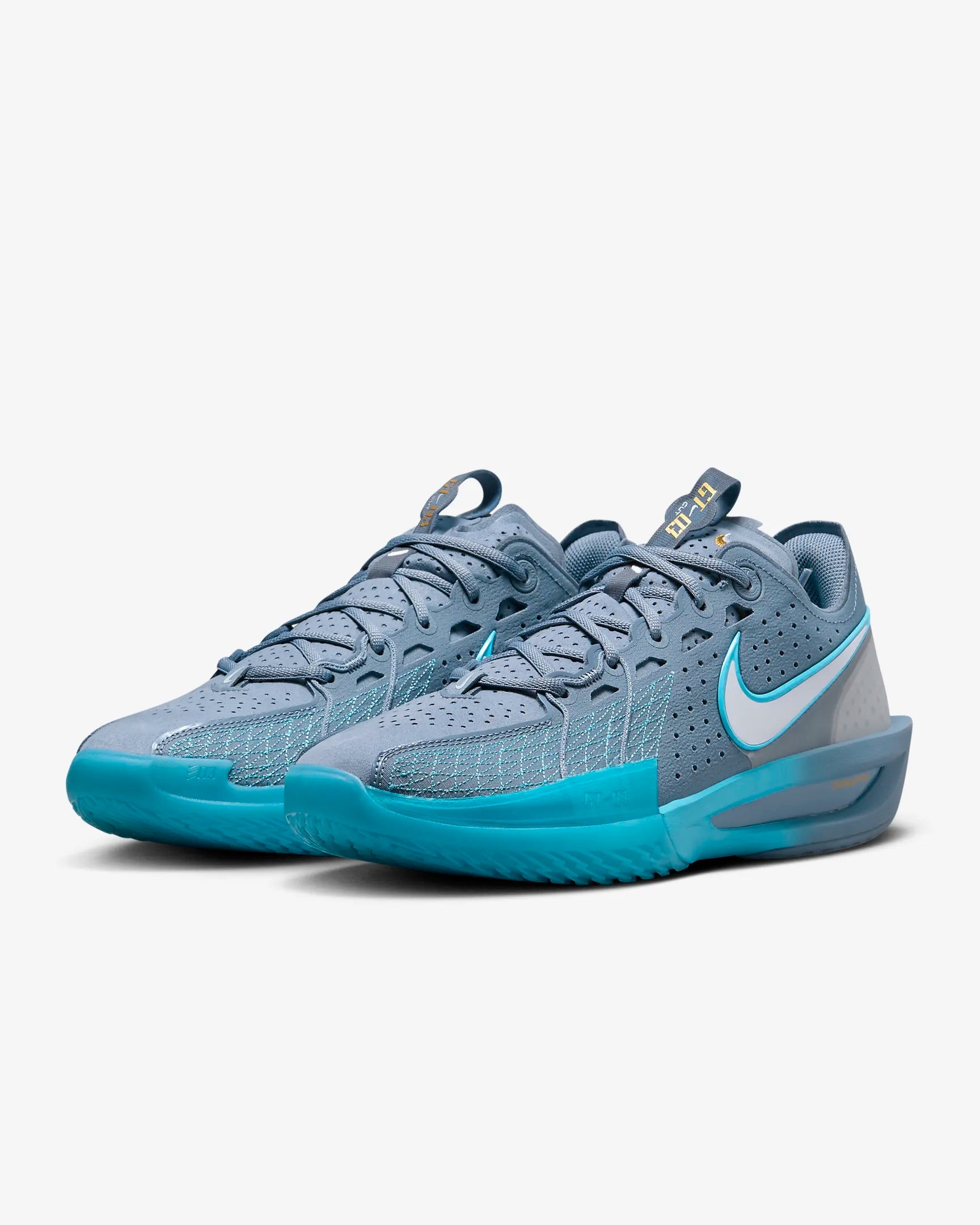 Tênis Nike G.T. Cut 3 - Gray - Blue