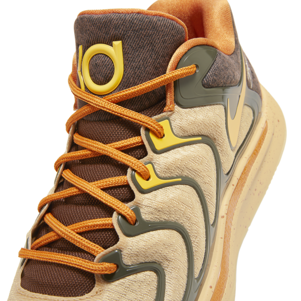 Tenis Nike KD17 - Bege - Amarelo