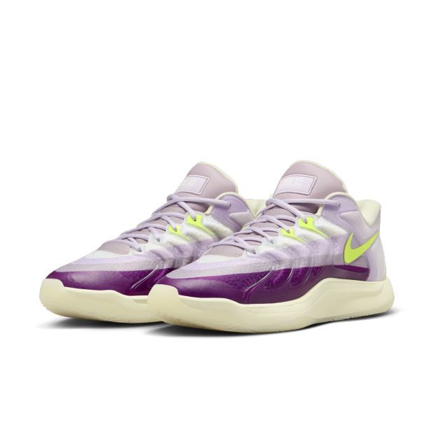 Tenis Nike KD17 - Cinza - Roxo