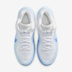 Tênis Nike Precision 8 - Branco - Azul Claro