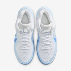 Tênis Nike Precision 8 - Branco - Azul Claro