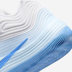 Tênis Nike Precision 8 - Branco - Azul Claro