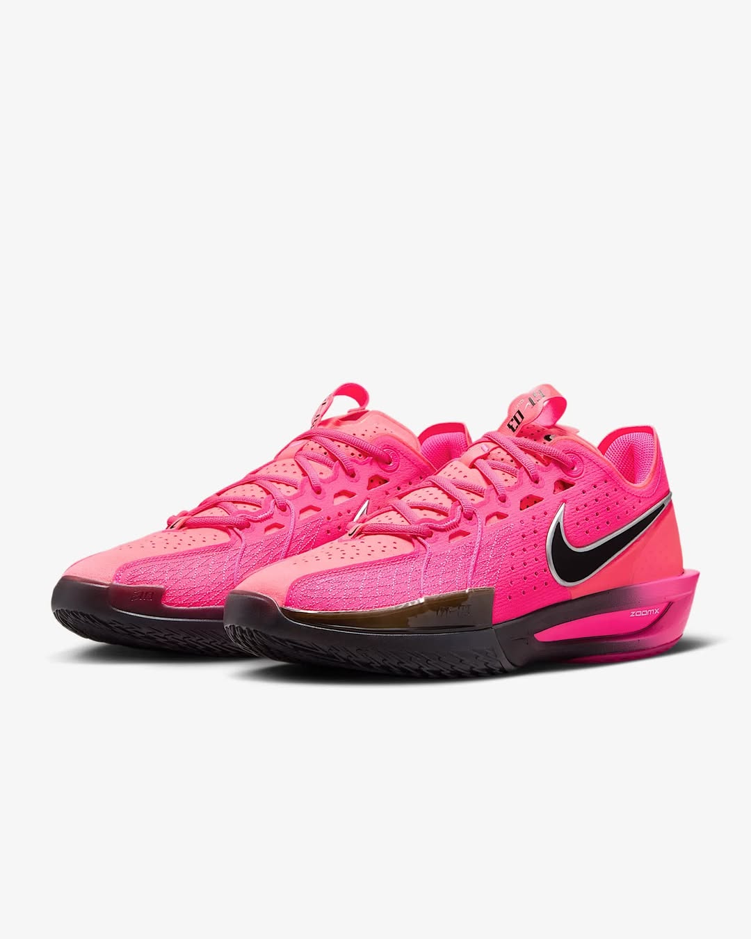 Tênis Nike G.T. Cut 3 - Black with Pink