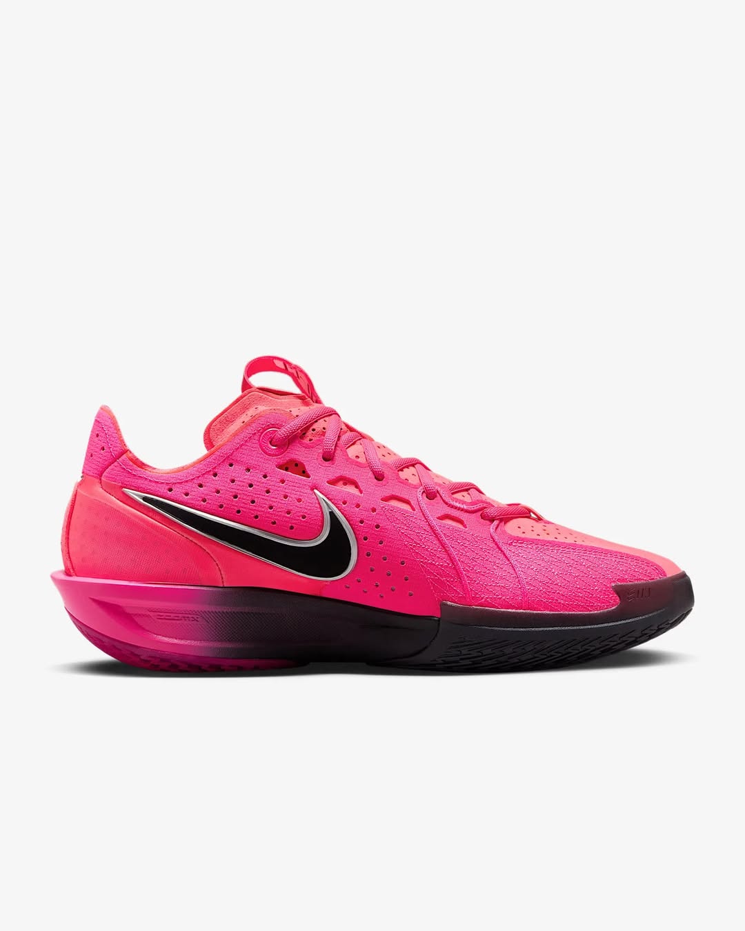 Tênis Nike G.T. Cut 3 - Black with Pink