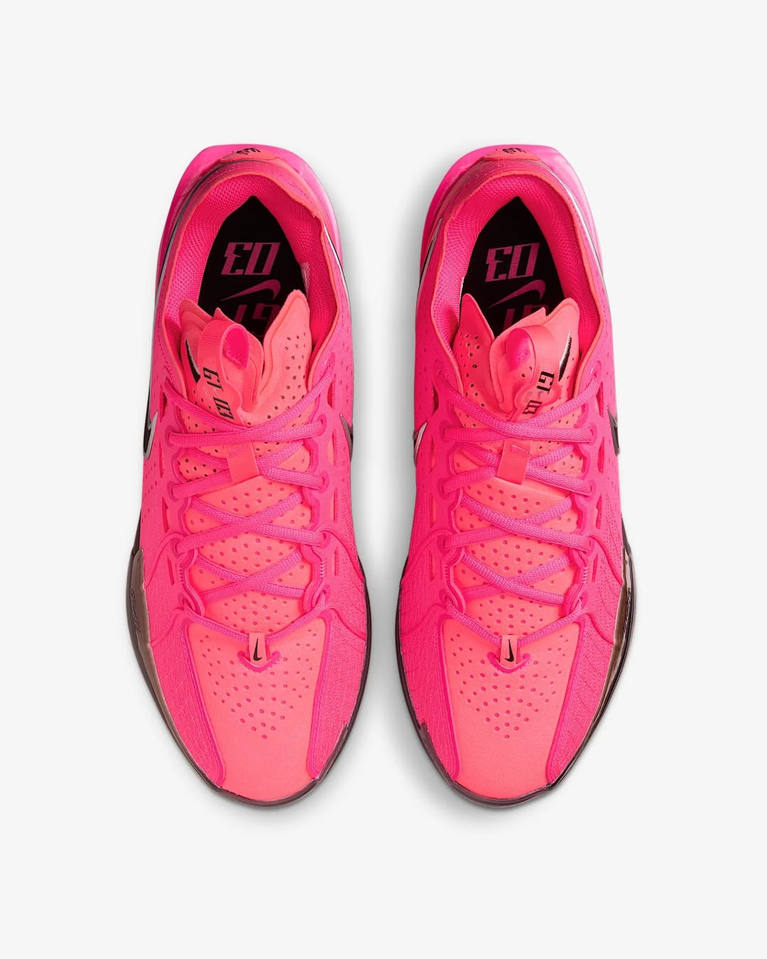 Tênis Nike G.T. Cut 3 - Black with Pink