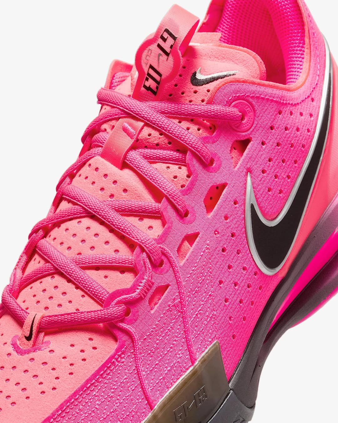 Tênis Nike G.T. Cut 3 - Black with Pink