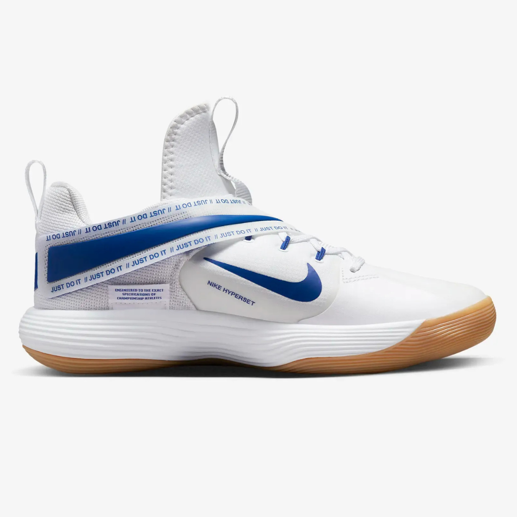 Tênis Nike React HyperSet 1 Vôlei - Branco - Azul