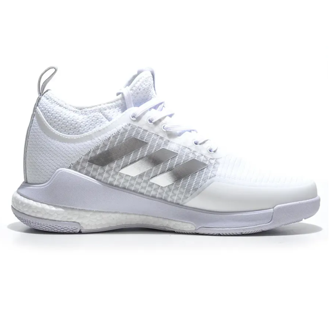Tênis Adidas Crazyflight Mid – Branco - Prata