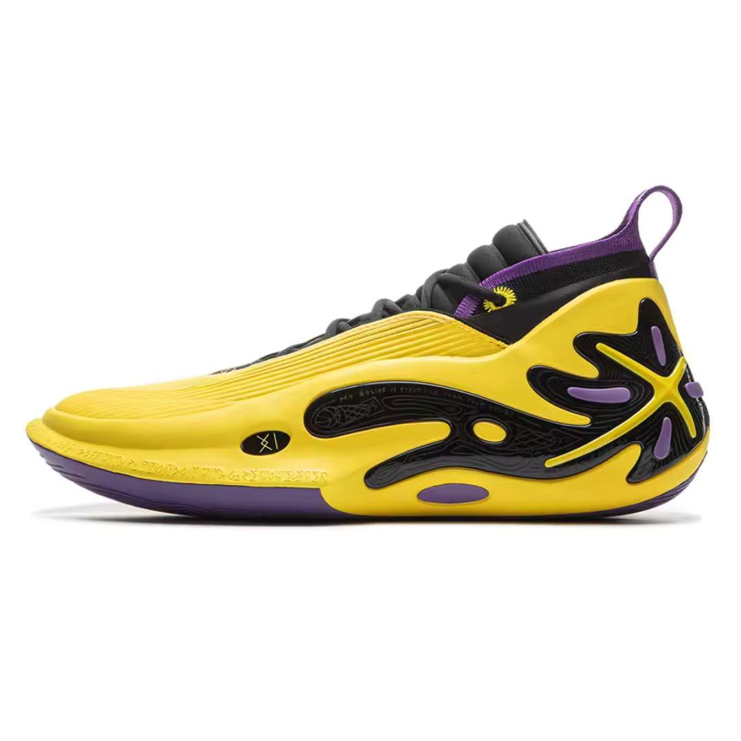 Tênis Li-Ning Way of Wade 11 - Purple Gold Dynasty