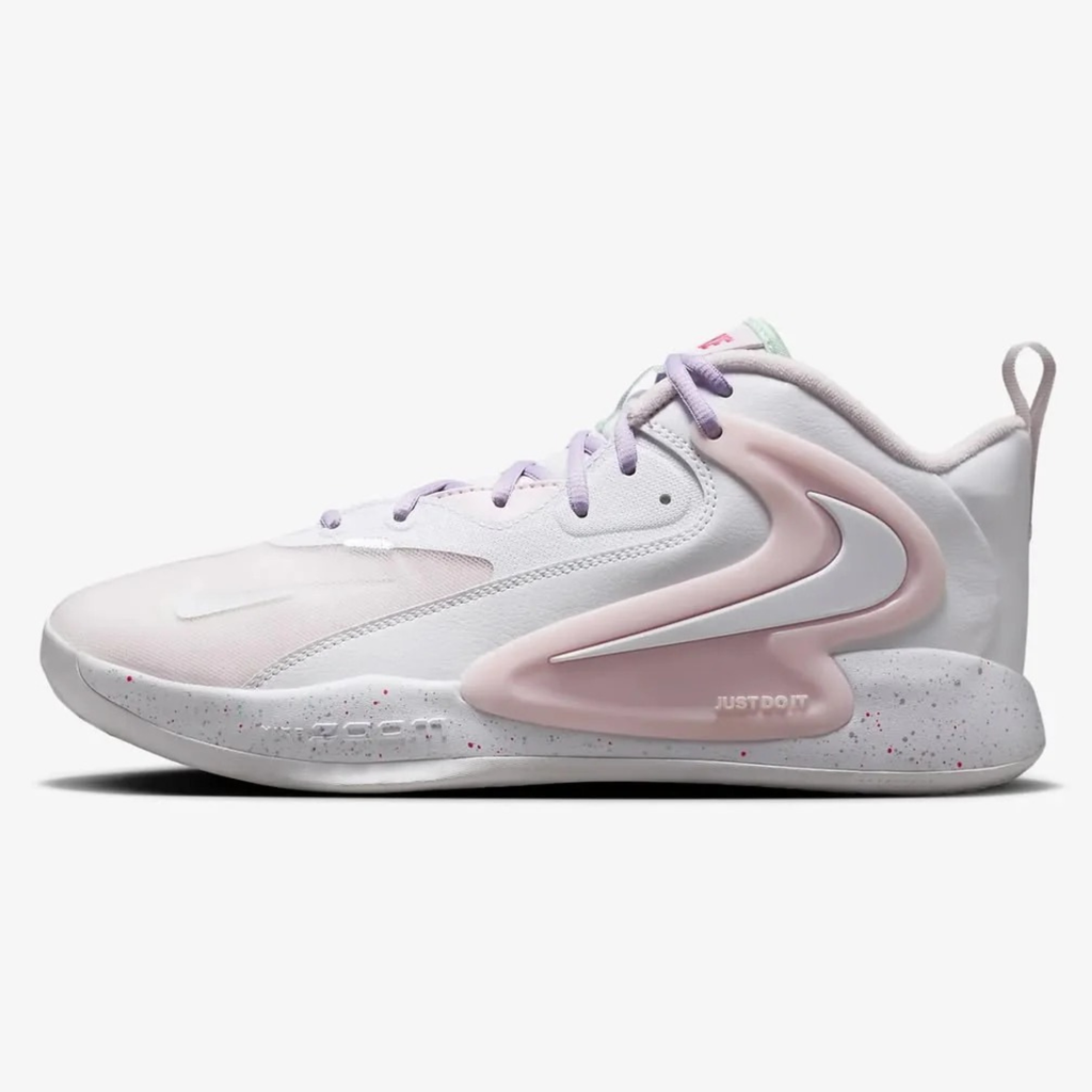 Tênis Nike React HyperSet 2 Vôlei - Rosa - Branco