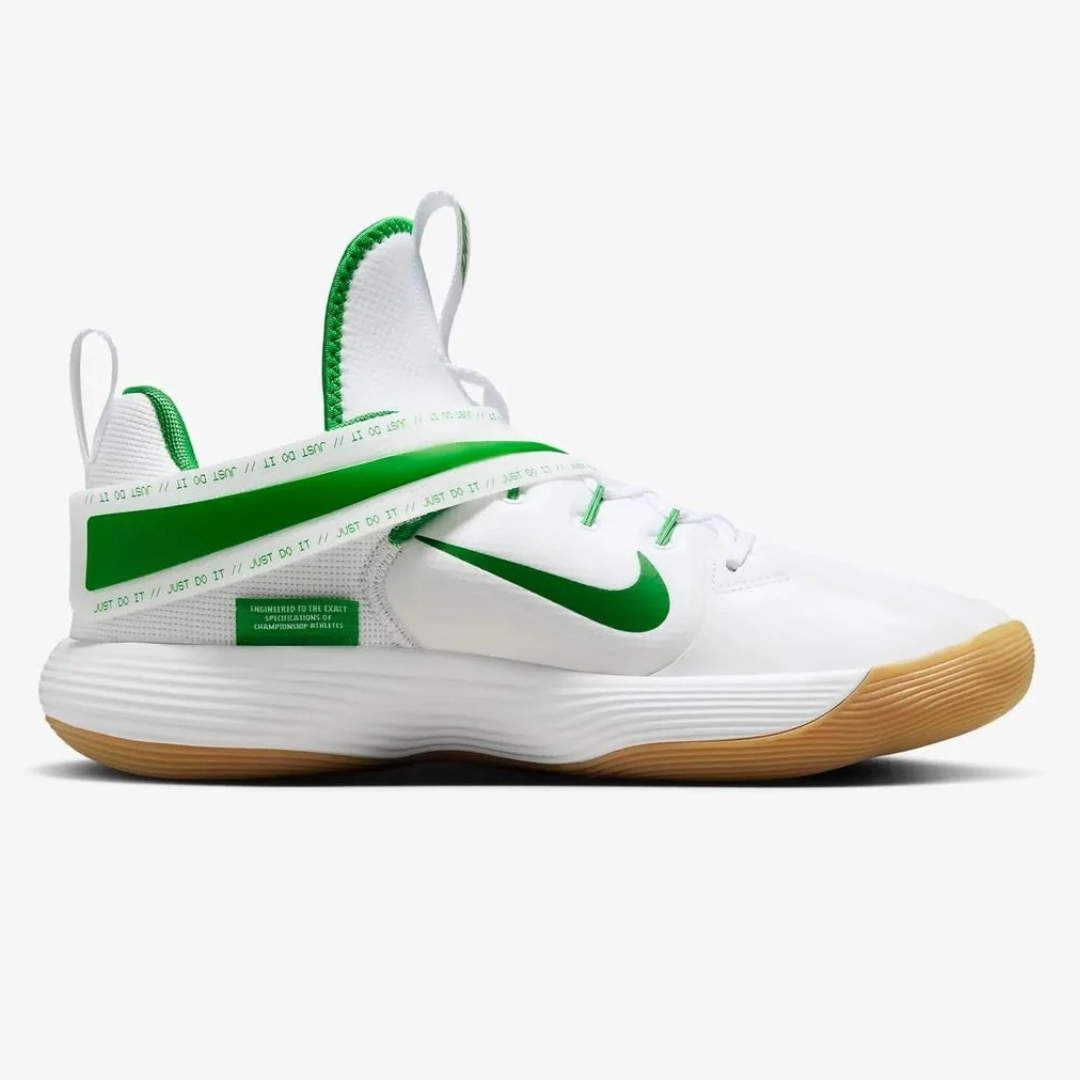 Tênis Nike React HyperSet 1 Vôlei - Branco - Verde