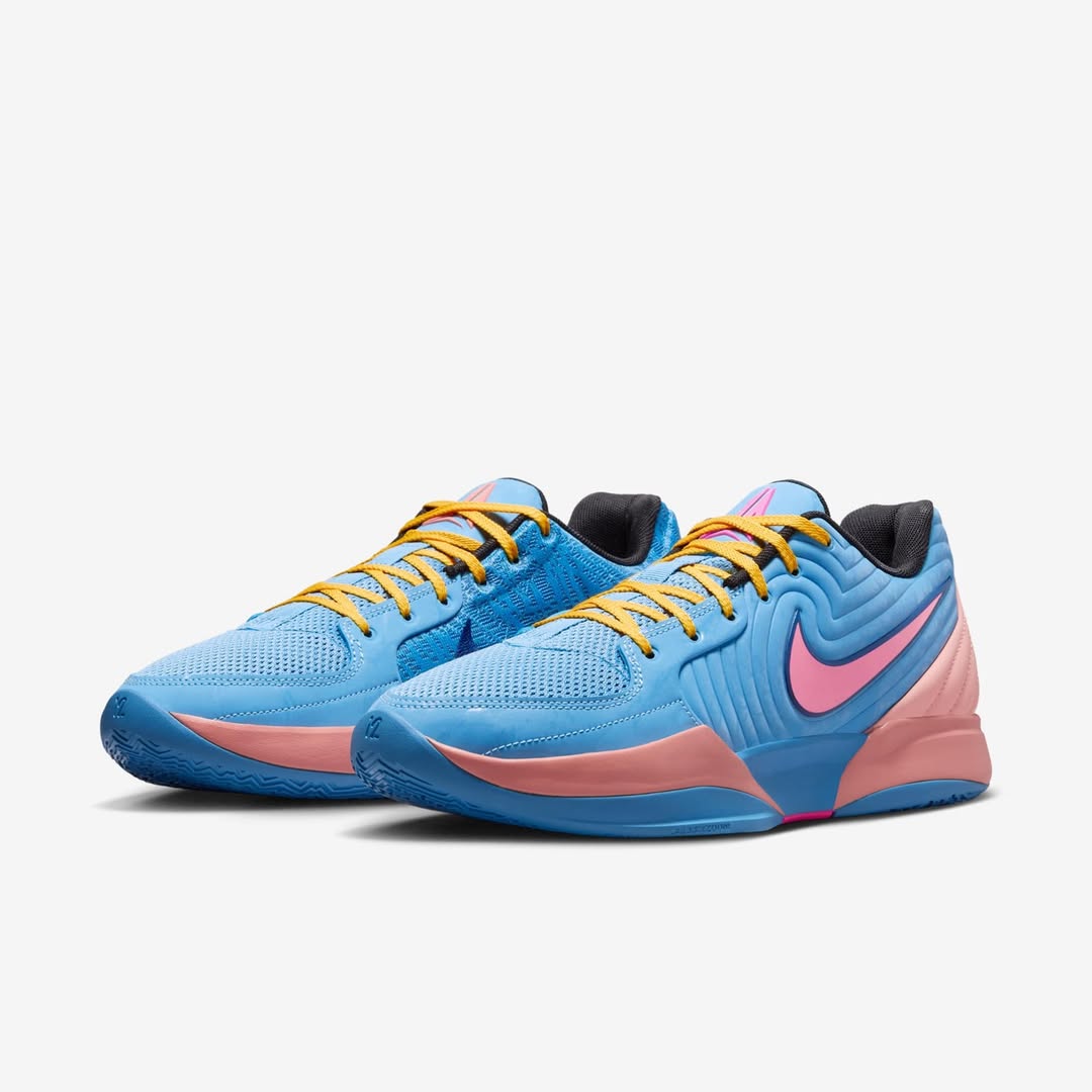 Tênis Nike Ja 2 EP “Blue with Pink”