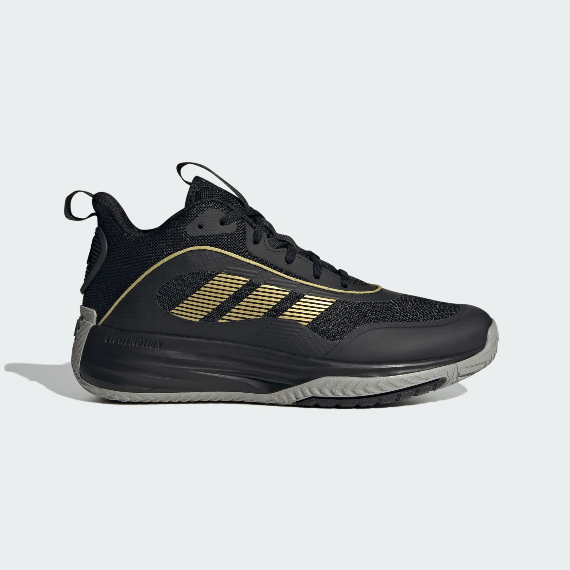 Tênis Adidas Own The Game 3.0 - Preto - Dourado