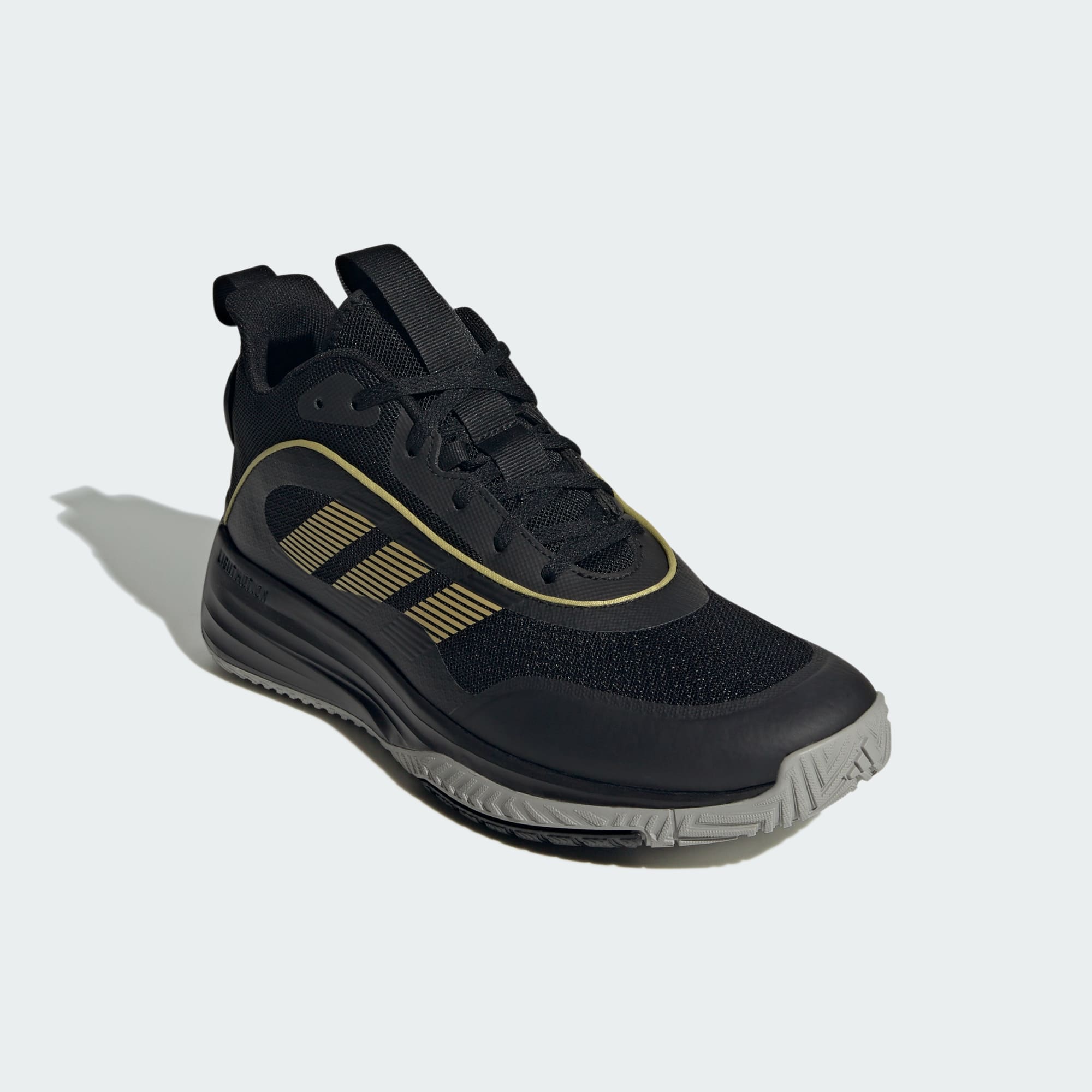Tênis Adidas Own The Game 3.0 - Preto - Dourado