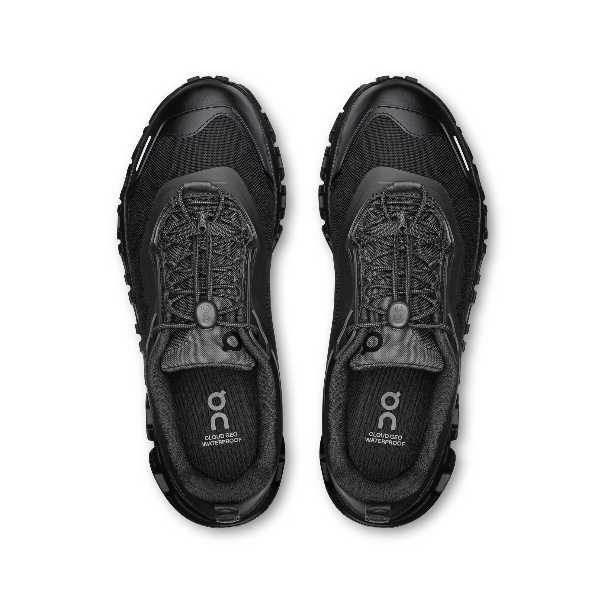 Tênis On Running Cloud 6 Geo Waterproof - Black
