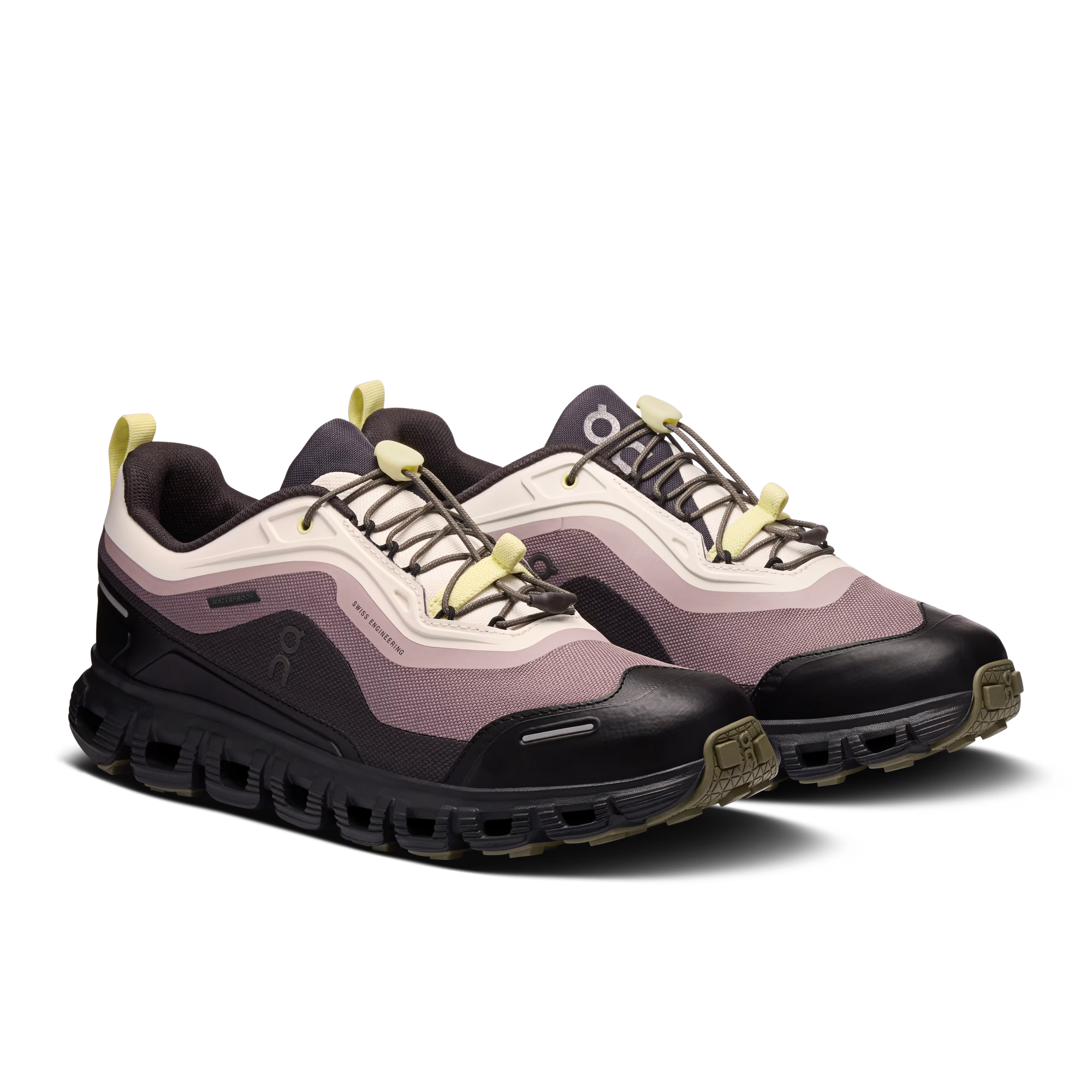 Tênis On Running Cloud 6 Geo Waterproof - Dew Gobi