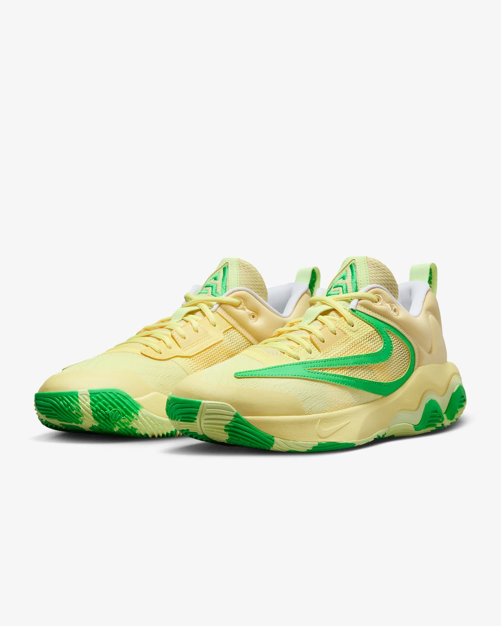 Tênis Nike Giannis Immortality 3 - Amarelo - Verde