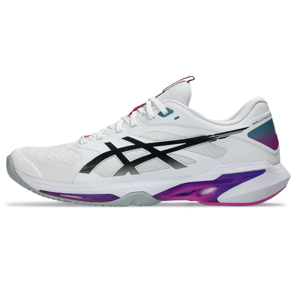 Tênis Asics Solution Speed FF 4 - Branco - Roxo