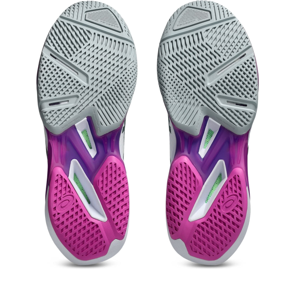 Tênis Asics Solution Speed FF 4 - Branco - Roxo