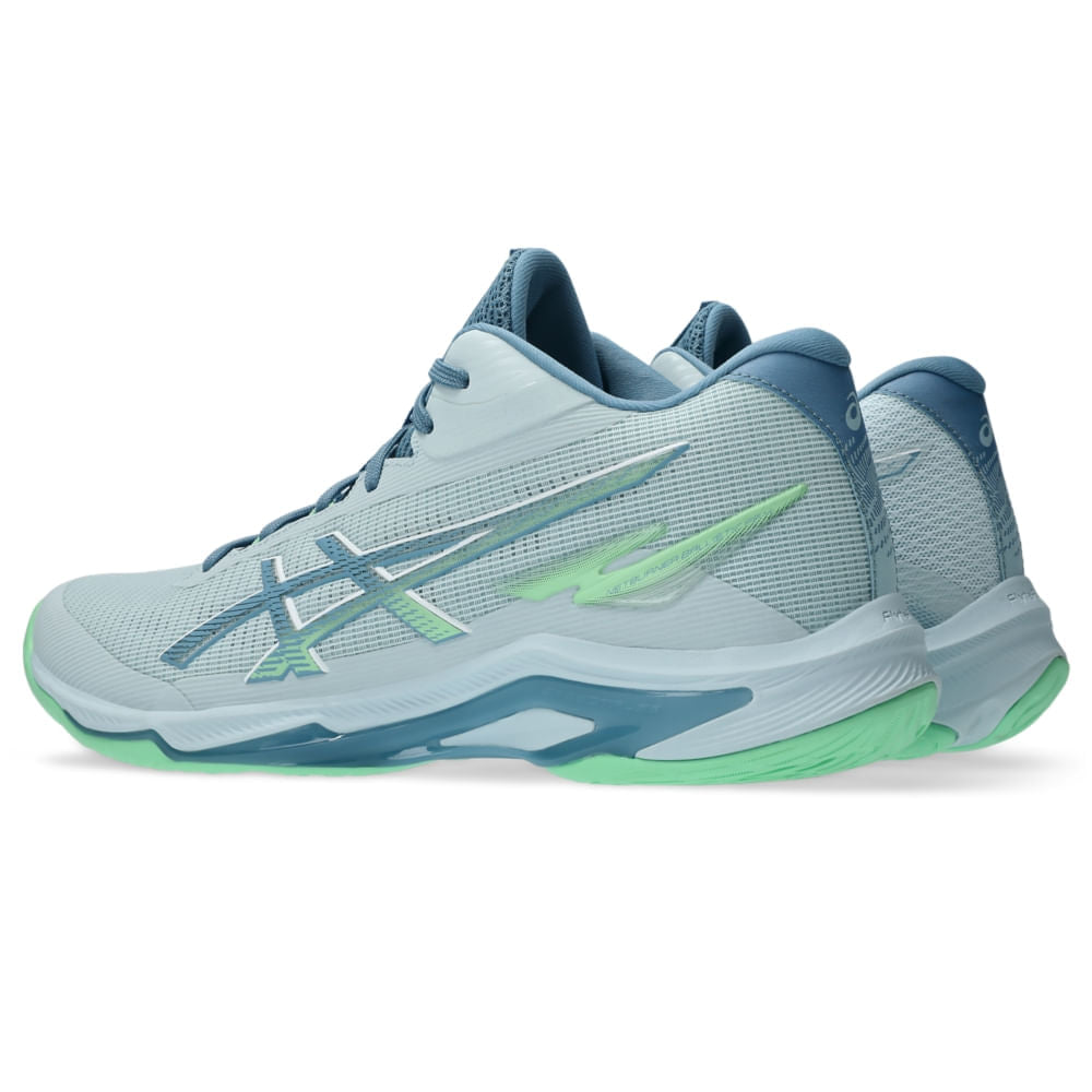 Tenis Asics Netburner Ballistic ff 4 - Verde