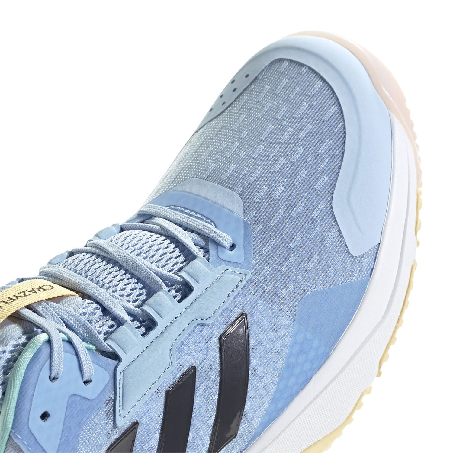 Tênis Adidas Crazyflight Mid 6 - Azul Claro - Branco