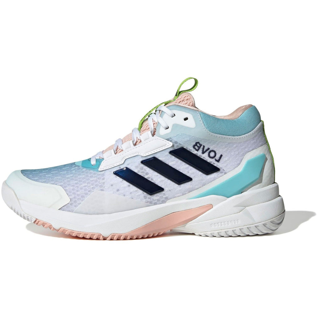 Tênis Adidas Crazyflight Mid 6 - Azul - Bege