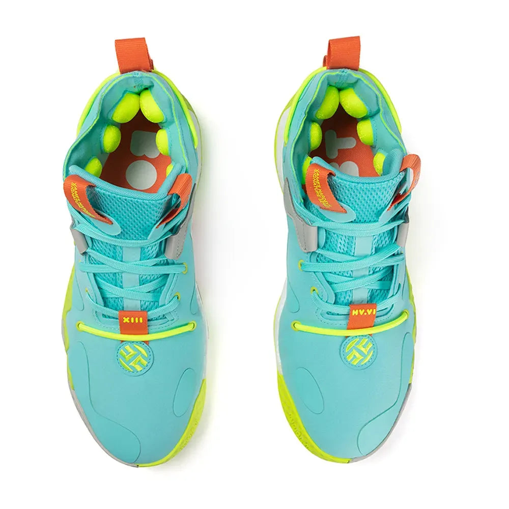 Tênis Adidas Harden Vol. 6 "Pulse Aqua Solar Yellow"