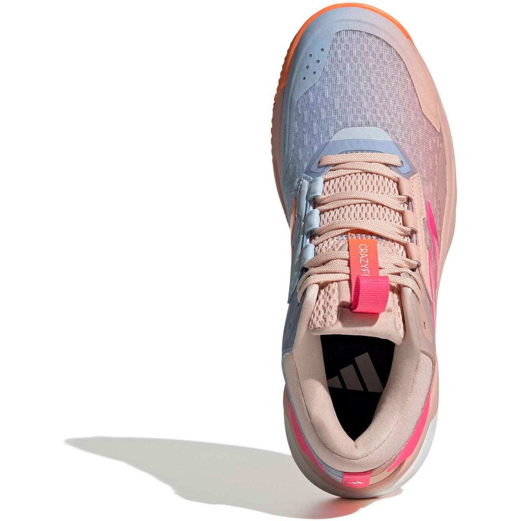 Tênis Adidas Crazyflight Mid 6 – Laranja - Rosa - Bege