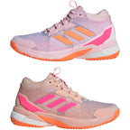 Tênis Adidas Crazyflight Mid 6 – Laranja - Rosa - Bege