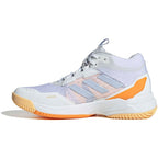 Tênis Adidas Crazyflight Mid 6 - Branco - Laranja
