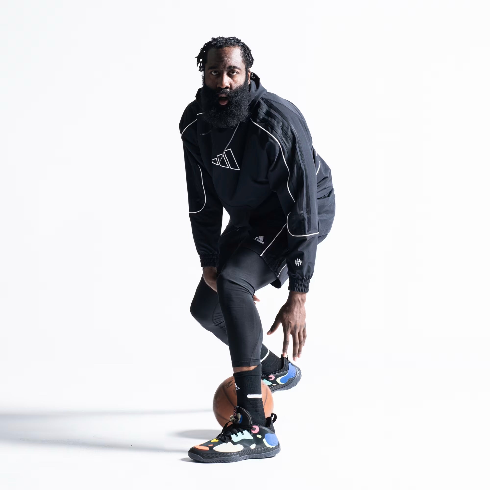 Tênis Adidas Harden vol.5 Futurenatural "Black"