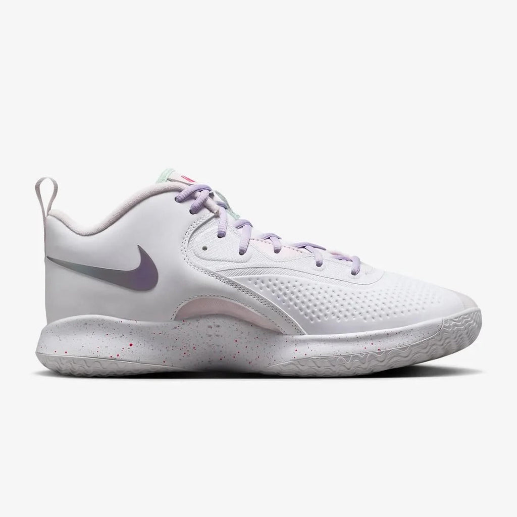 Tênis Nike React HyperSet 2 Vôlei - Rosa - Branco