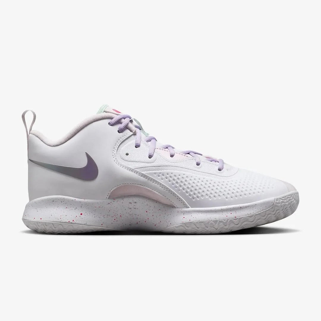 Tênis Nike React HyperSet 2 Vôlei - Rosa - Branco