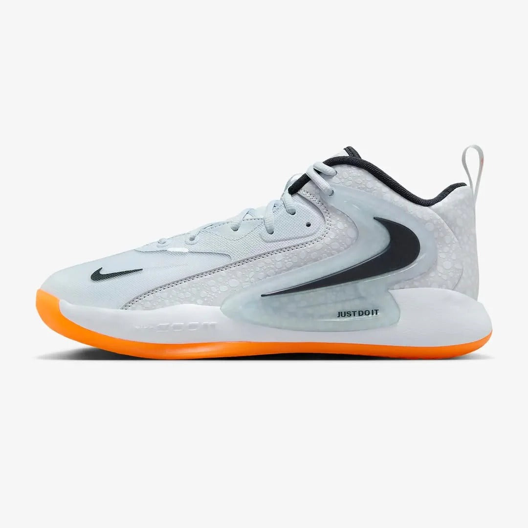 Tênis Nike React HyperSet 2 Vôlei - Cinza - Amarelo