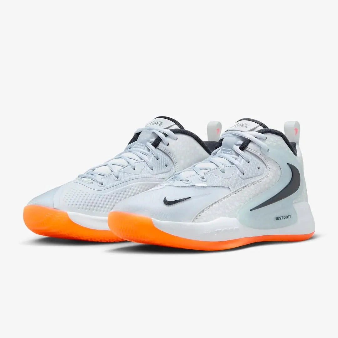 Tênis Nike React HyperSet 2 Vôlei - Cinza - Amarelo