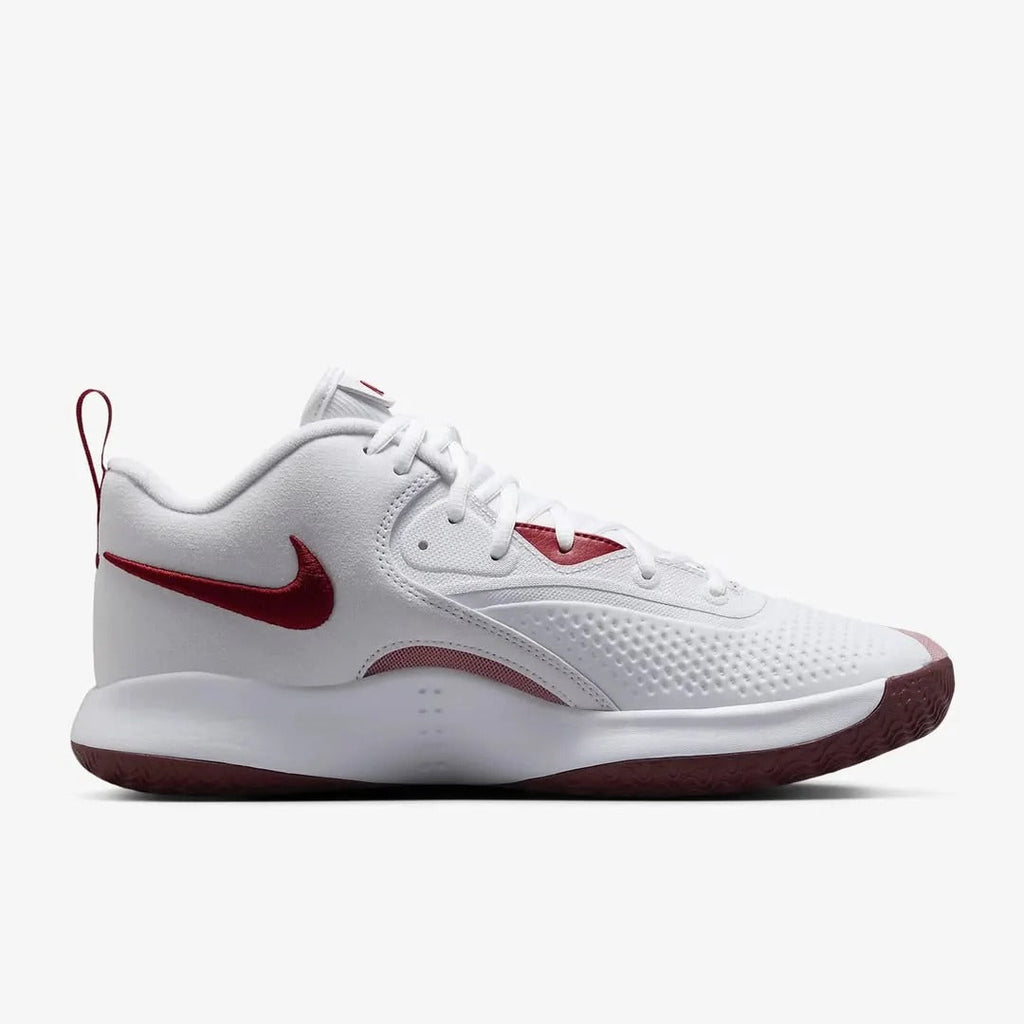 Tênis Nike React HyperSet 2 Vôlei - Branco - Vermelho
