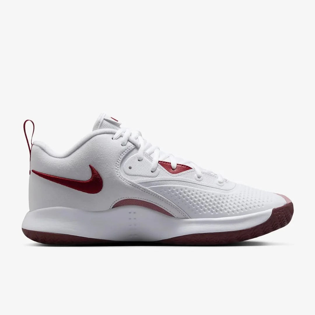 Tênis Nike React HyperSet 2 Vôlei - Branco - Vermelho