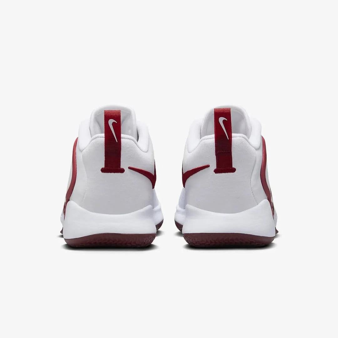 Tênis Nike React HyperSet 2 Vôlei - Branco - Vermelho