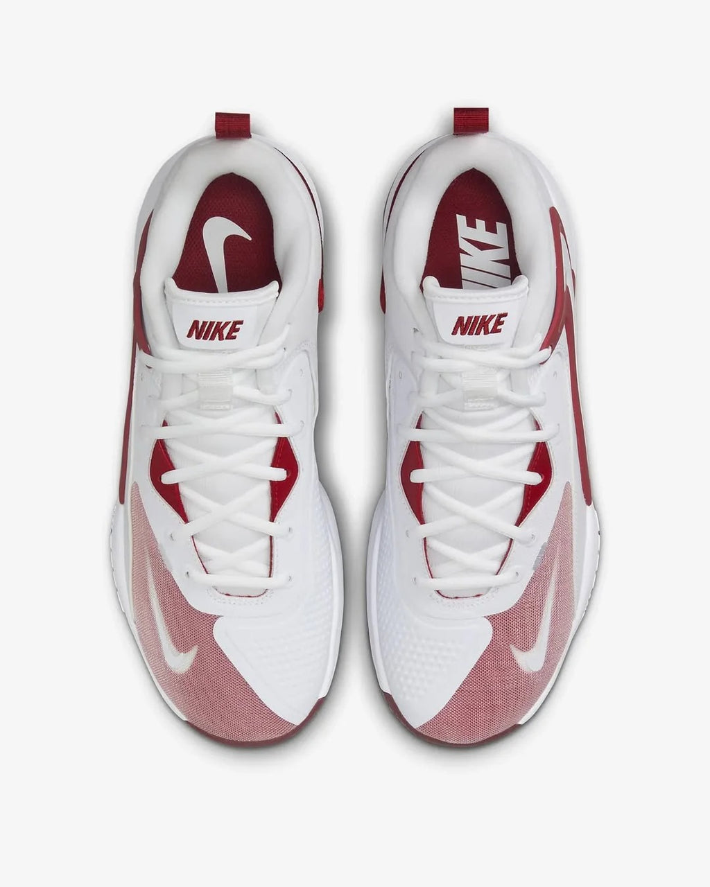 Tênis Nike React HyperSet 2 Vôlei - Branco - Vermelho