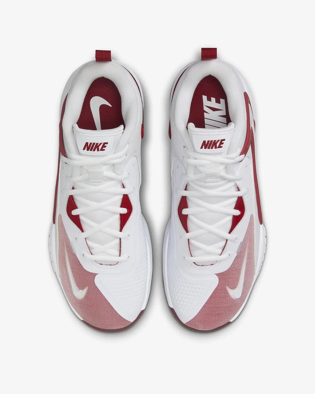 Tênis Nike React HyperSet 2 Vôlei - Branco - Vermelho