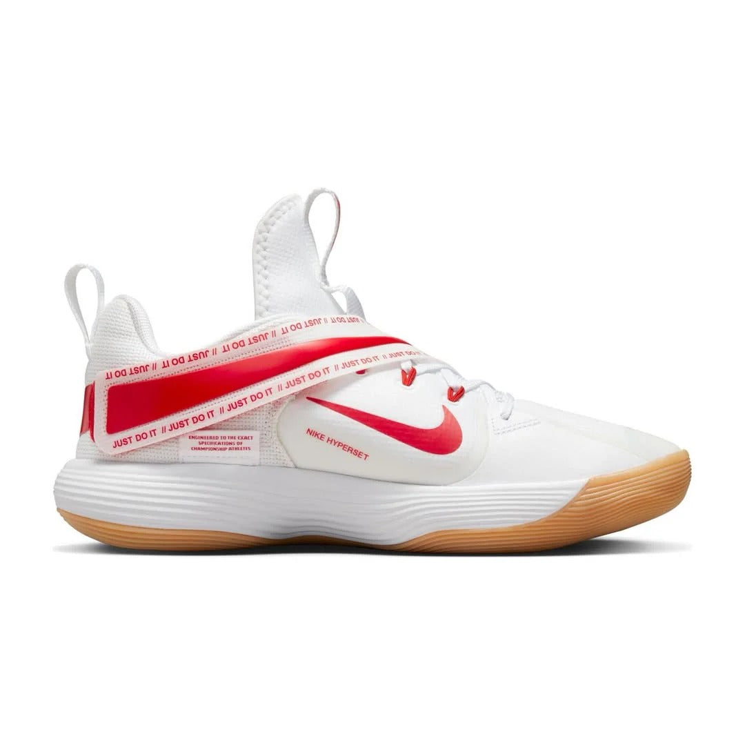 Tênis Nike React HyperSet 1 Vôlei - Branco - Vermelho