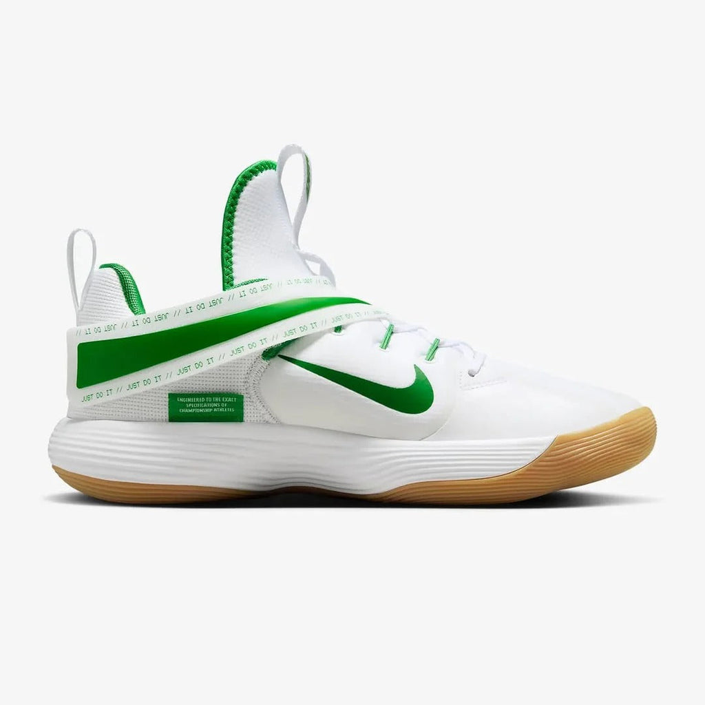 Tênis Nike React HyperSet 1 Vôlei - Branco - Verde