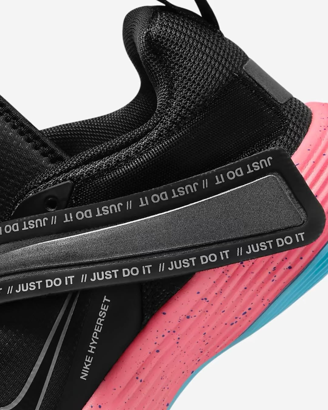 Tênis Nike React HyperSet 1 Vôlei - Preto - Rosa