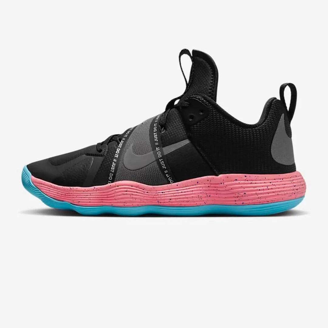 Tênis Nike React HyperSet 1 Vôlei - Preto - Rosa