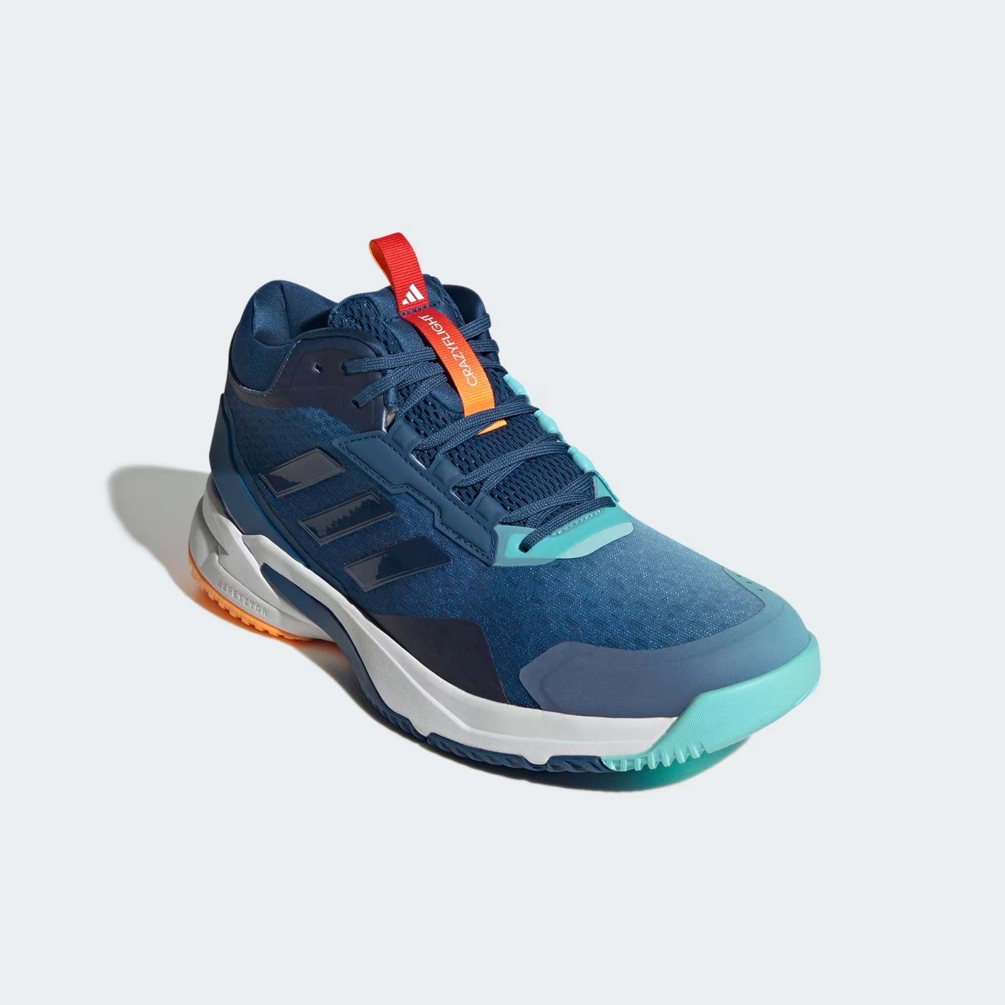 Tênis Adidas Crazyflight Mid 6 - Azul Escuro - Branco