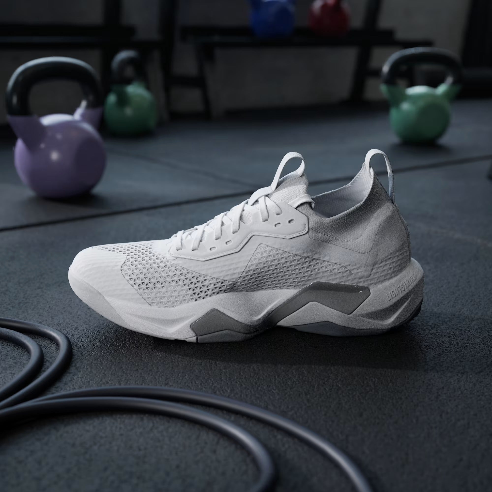 Tênis Adidas Rapidmove ADV 2 - Branco - Cinza